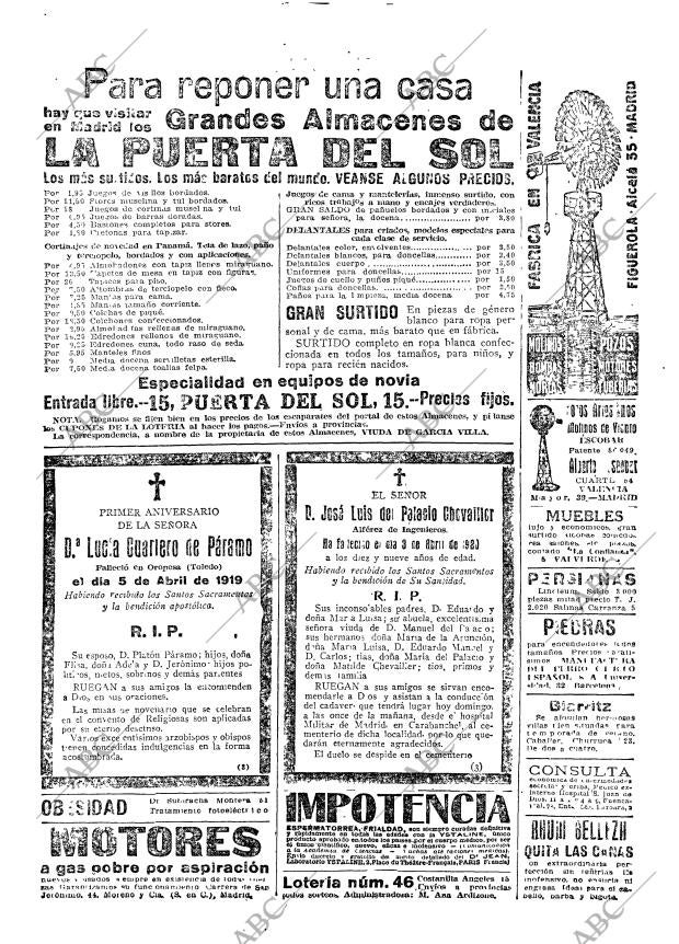 ABC MADRID 04-04-1920 página 25