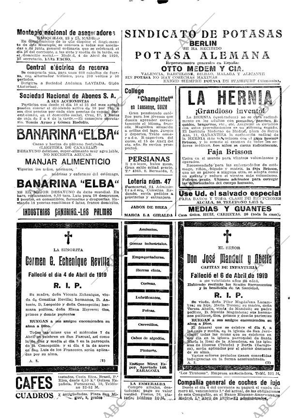 ABC MADRID 04-04-1920 página 26