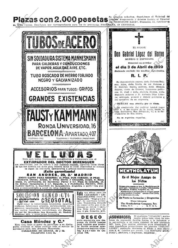 ABC MADRID 04-04-1920 página 27