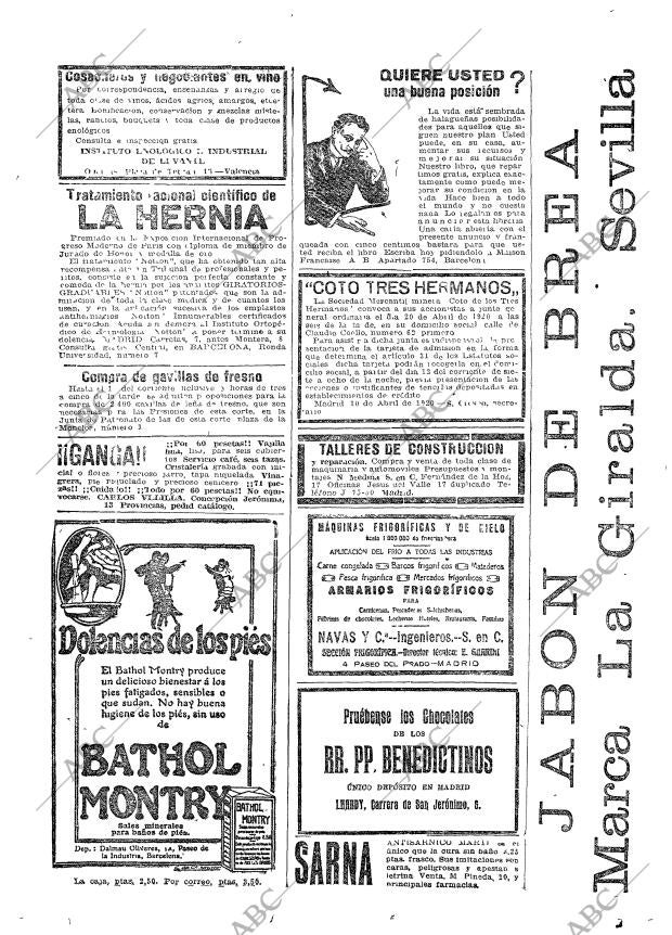 ABC MADRID 11-04-1920 página 29