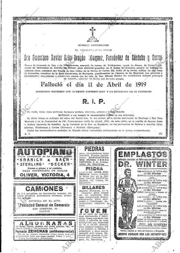 ABC MADRID 11-04-1920 página 31