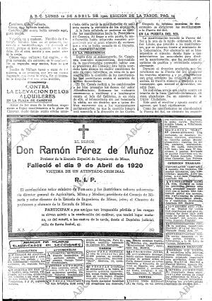 ABC MADRID 12-04-1920 página 14