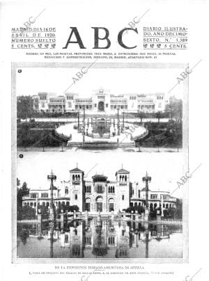 ABC MADRID 16-04-1920 página 1