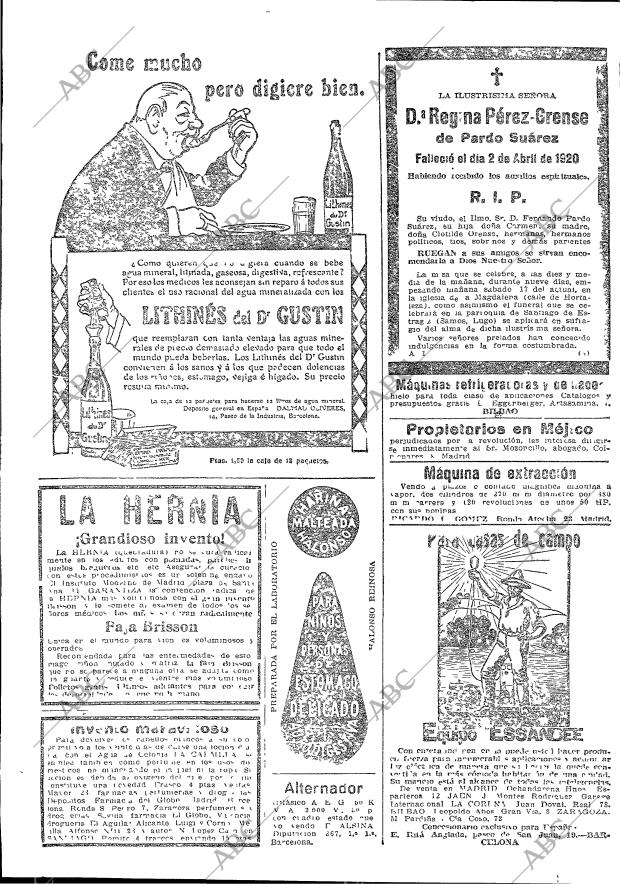 ABC MADRID 16-04-1920 página 22