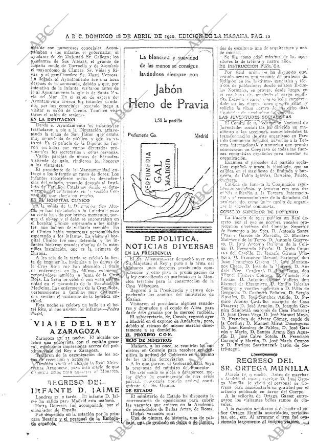 ABC MADRID 18-04-1920 página 10