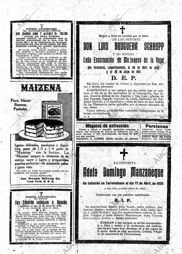 ABC MADRID 18-04-1920 página 29