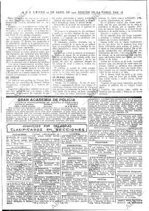 ABC MADRID 19-04-1920 página 16