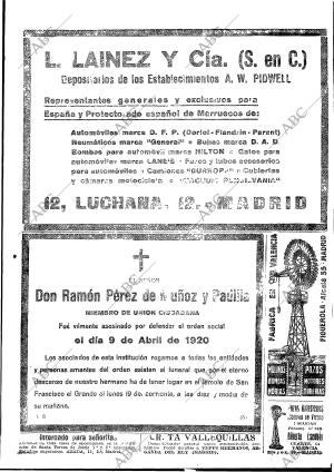ABC MADRID 19-04-1920 página 19