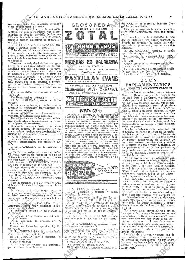 ABC MADRID 20-04-1920 página 11