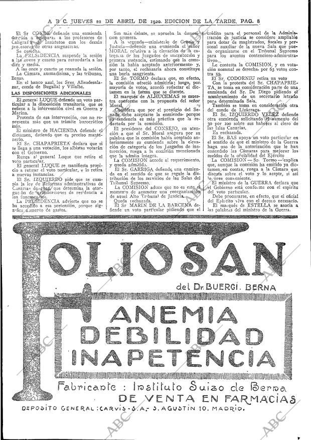 ABC MADRID 22-04-1920 página 8