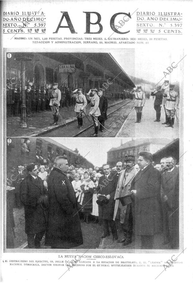 ABC MADRID 26-04-1920 página 1