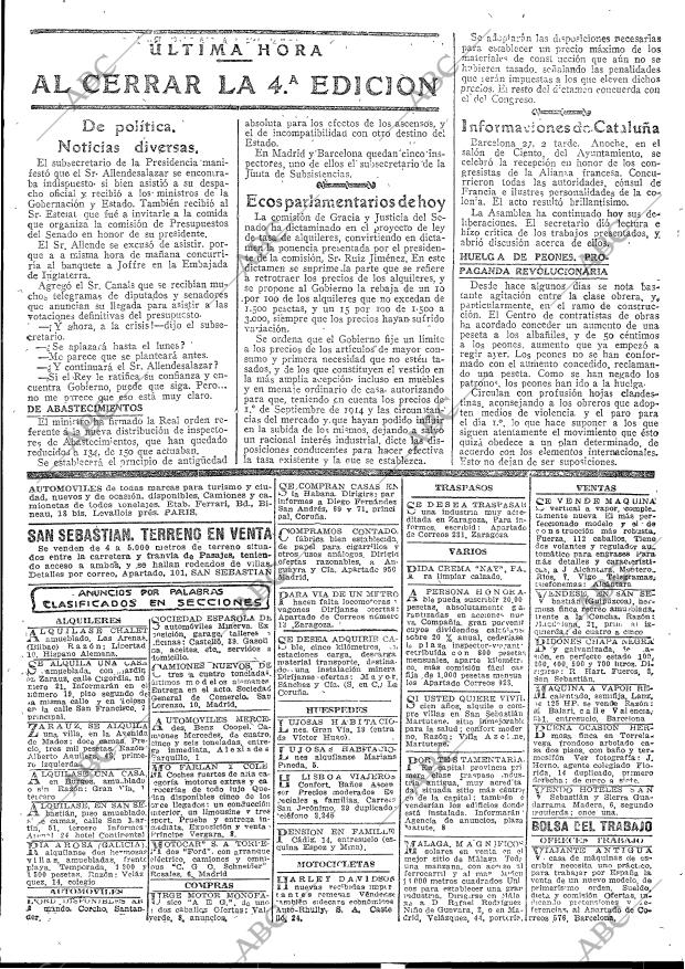 ABC MADRID 27-04-1920 página 15