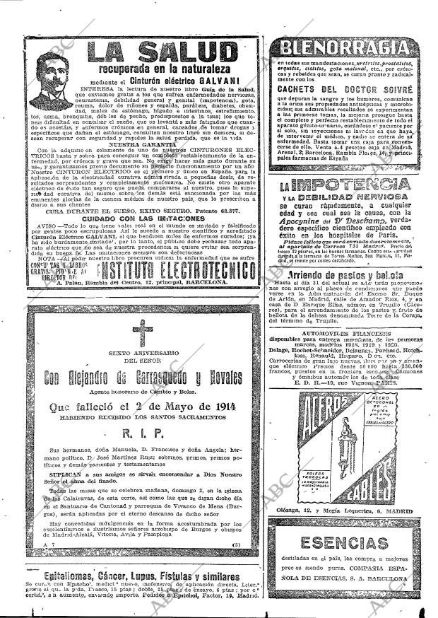 ABC MADRID 01-05-1920 página 20