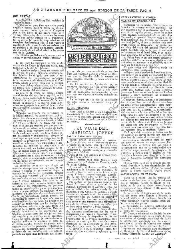 ABC MADRID 01-05-1920 página 8