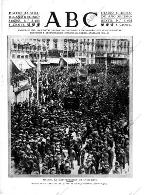 ABC MADRID 02-05-1920 página 1