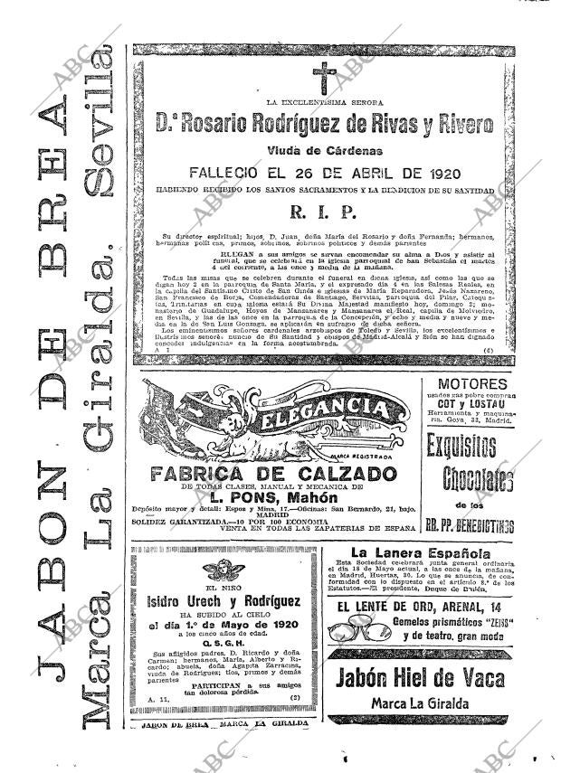 ABC MADRID 02-05-1920 página 34