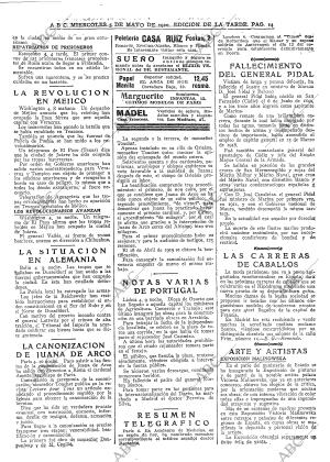 ABC MADRID 05-05-1920 página 14