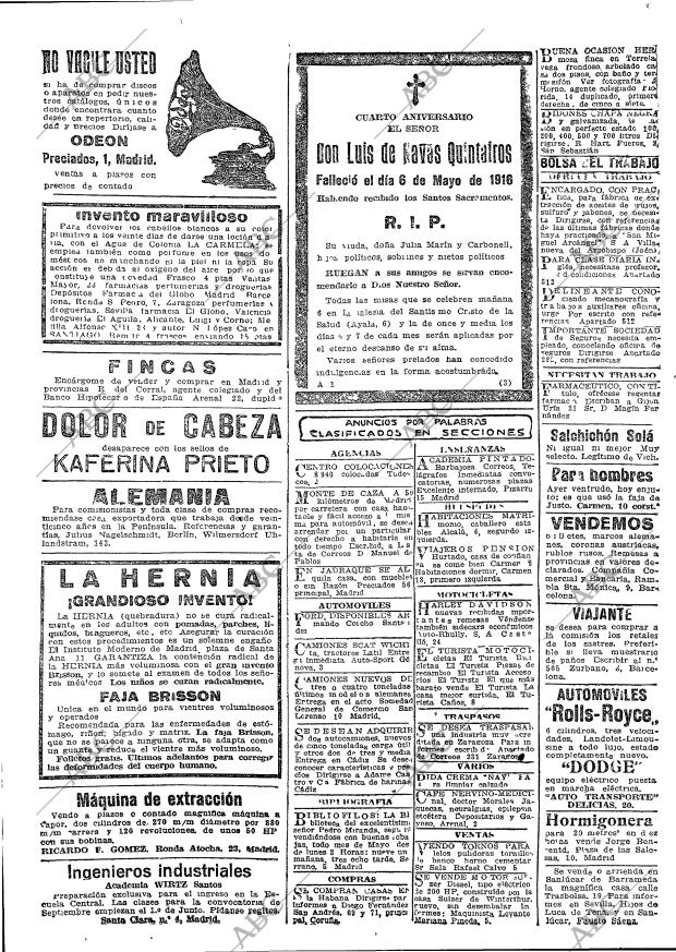 ABC MADRID 05-05-1920 página 18