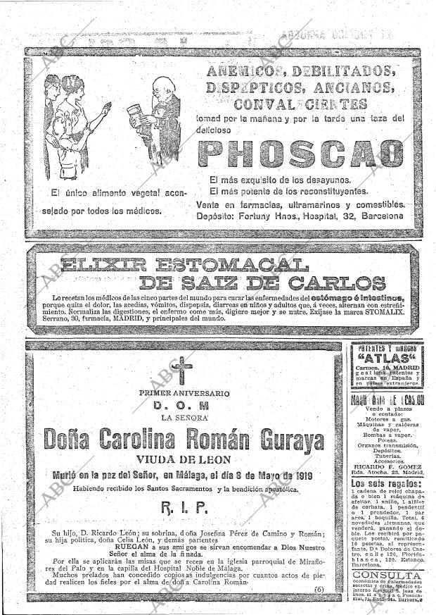 ABC MADRID 08-05-1920 página 18