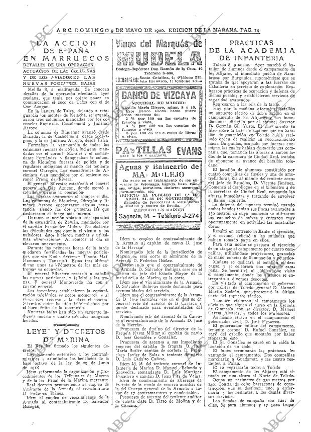 ABC MADRID 09-05-1920 página 14