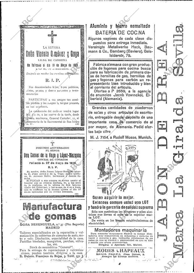 ABC MADRID 20-05-1920 página 32