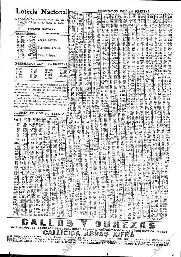 ABC MADRID 21-05-1920 página 18
