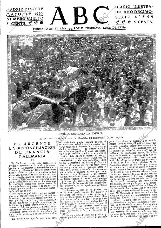 ABC MADRID 21-05-1920 página 3