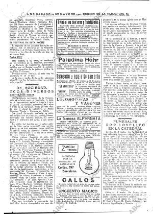 ABC MADRID 22-05-1920 página 14