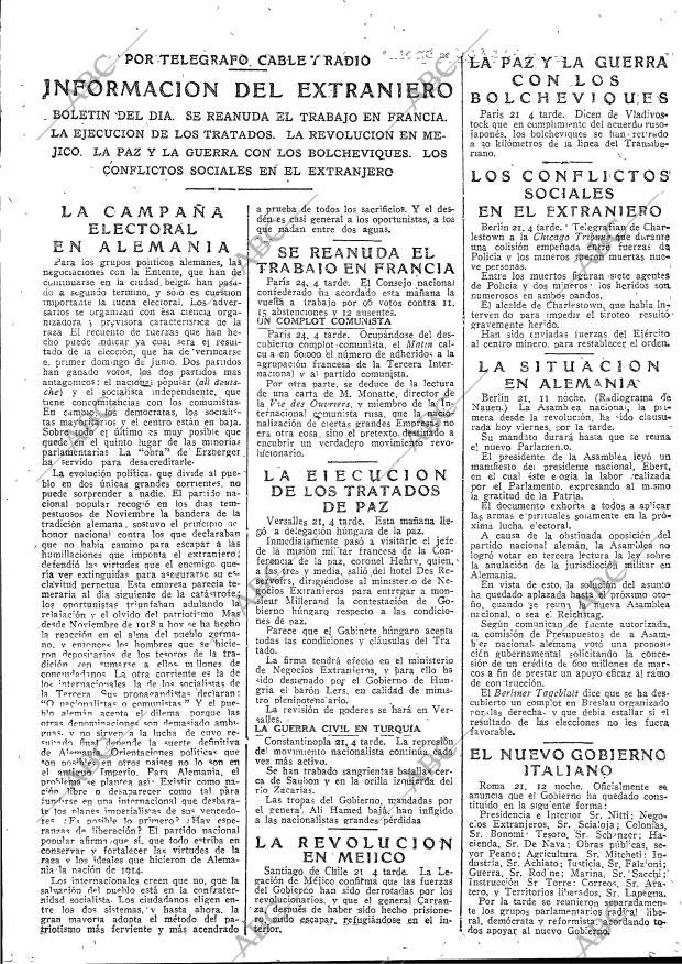 ABC MADRID 22-05-1920 página 15