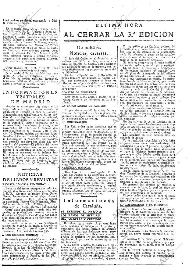 ABC MADRID 22-05-1920 página 18