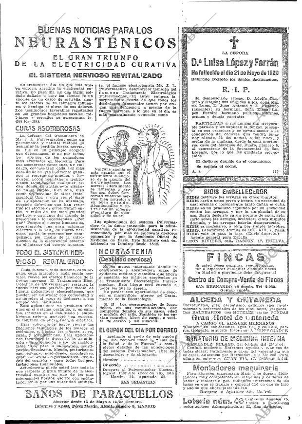 ABC MADRID 22-05-1920 página 22