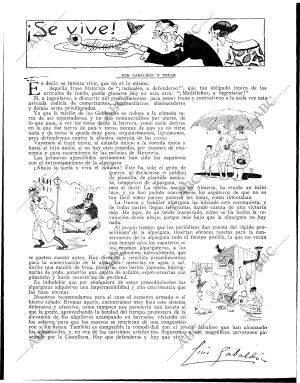 BLANCO Y NEGRO MADRID 23-05-1920 página 17