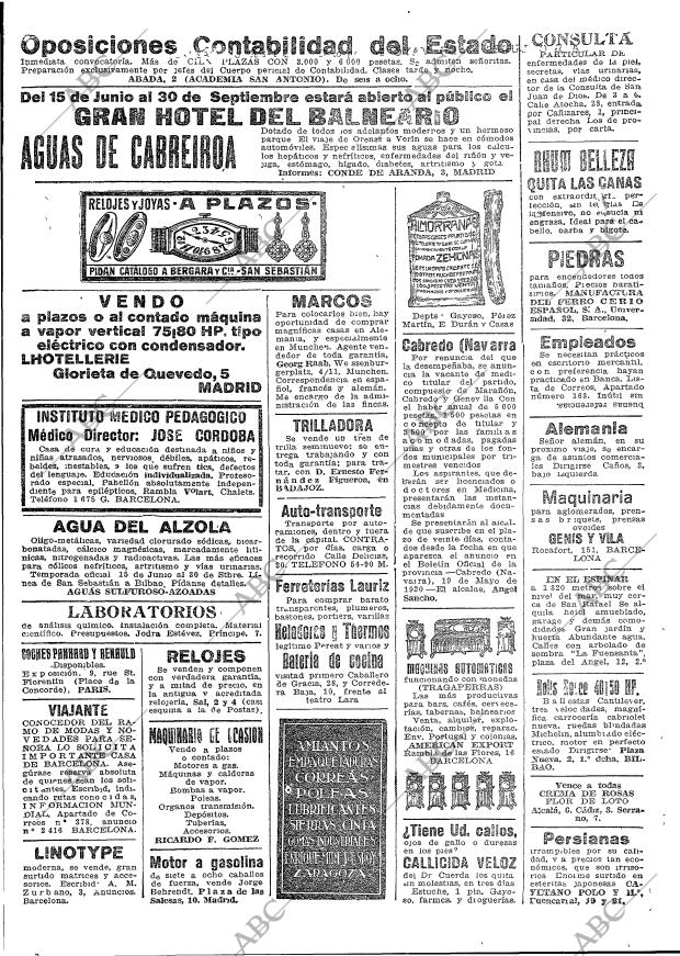 ABC MADRID 24-05-1920 página 17