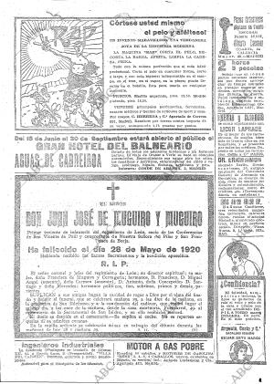 ABC MADRID 28-05-1920 página 20