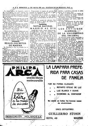 ABC MADRID 30-05-1920 página 10
