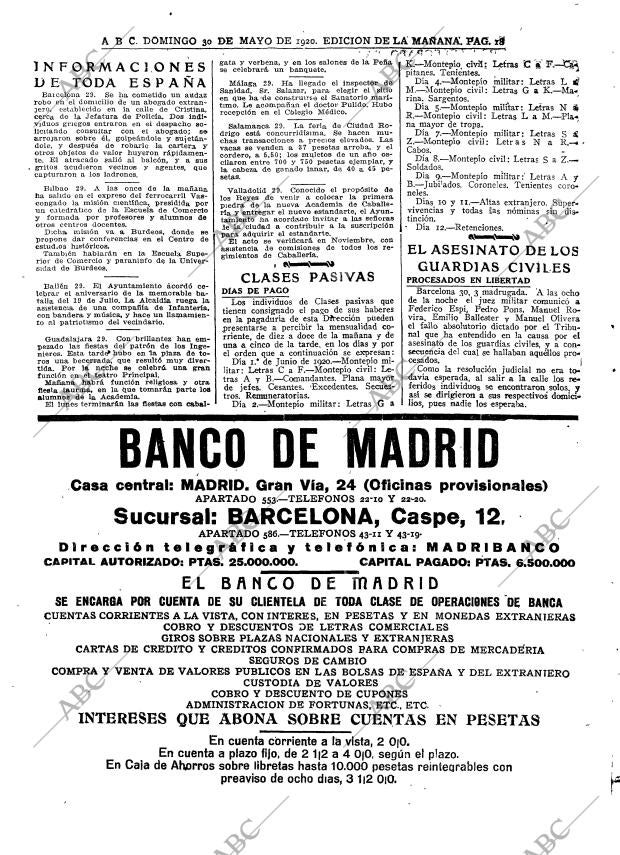 ABC MADRID 30-05-1920 página 18