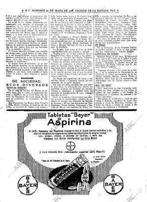 ABC MADRID 30-05-1920 página 8