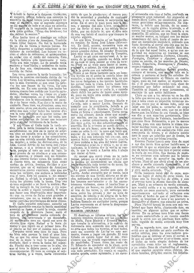 ABC MADRID 31-05-1920 página 15