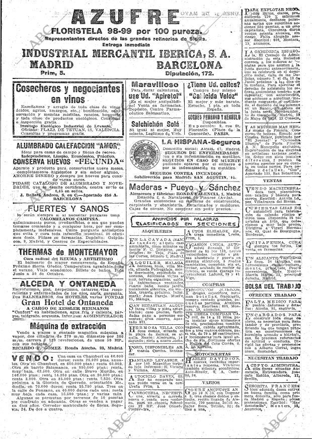 ABC MADRID 31-05-1920 página 17