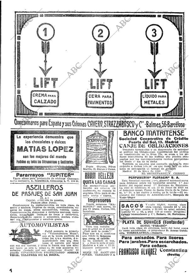 ABC MADRID 31-05-1920 página 21