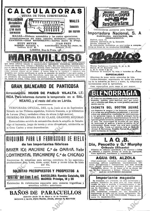 ABC MADRID 31-05-1920 página 23