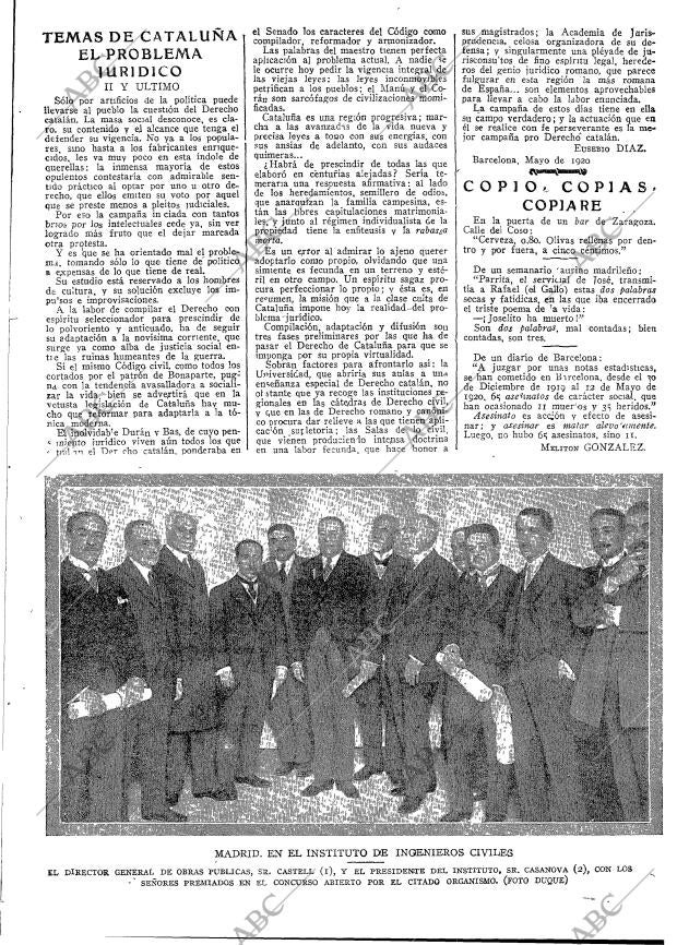 ABC MADRID 31-05-1920 página 5