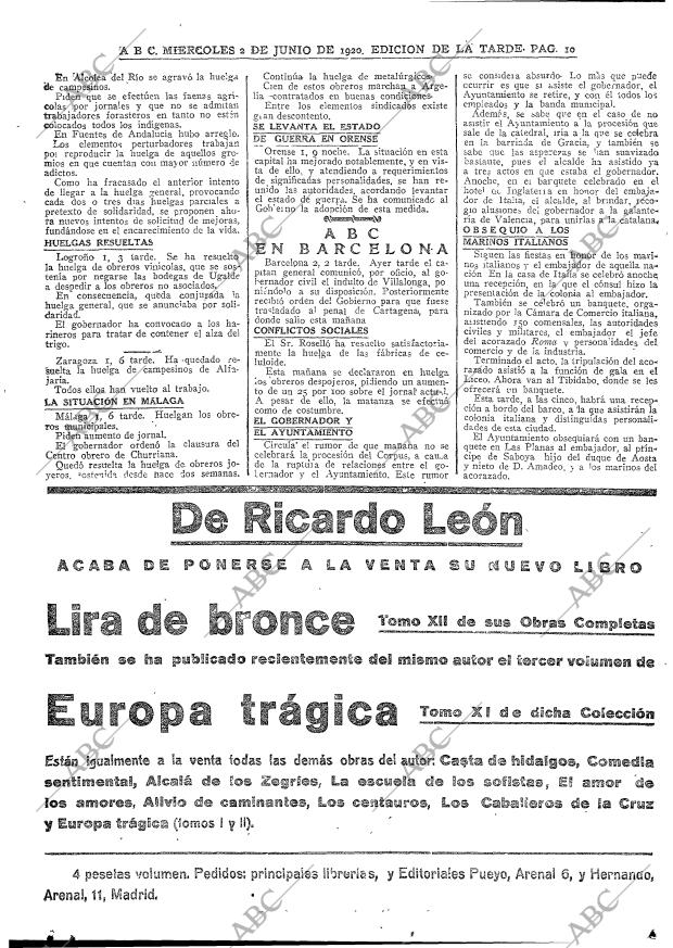 ABC MADRID 02-06-1920 página 10