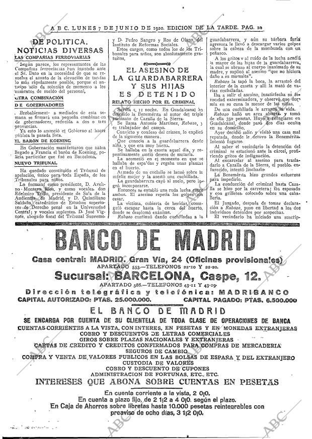 ABC MADRID 07-06-1920 página 10