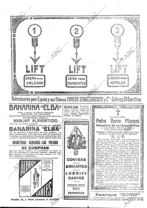 ABC MADRID 07-06-1920 página 22