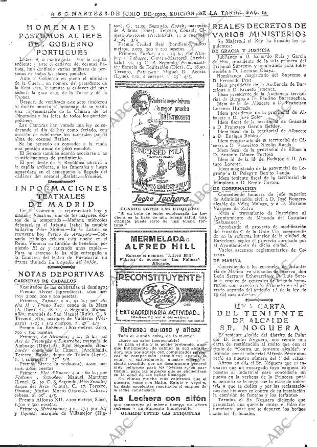 ABC MADRID 08-06-1920 página 14