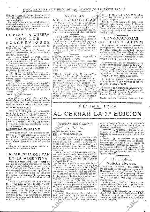 ABC MADRID 08-06-1920 página 16
