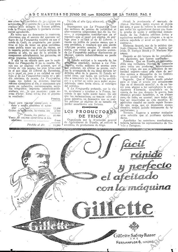 ABC MADRID 08-06-1920 página 8