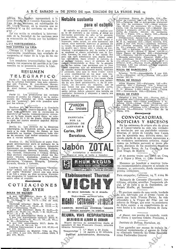 ABC MADRID 12-06-1920 página 14