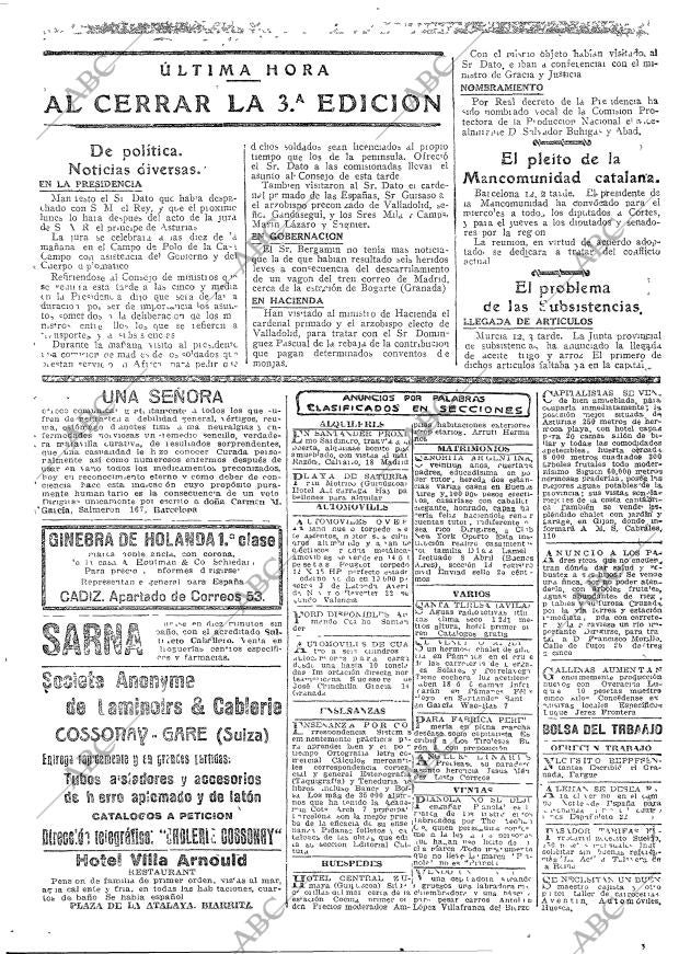 ABC MADRID 12-06-1920 página 16